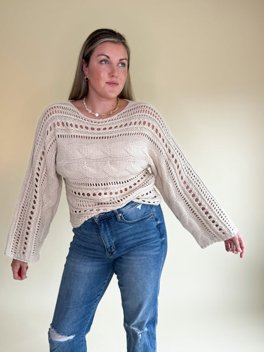 Isla Cable Sweater