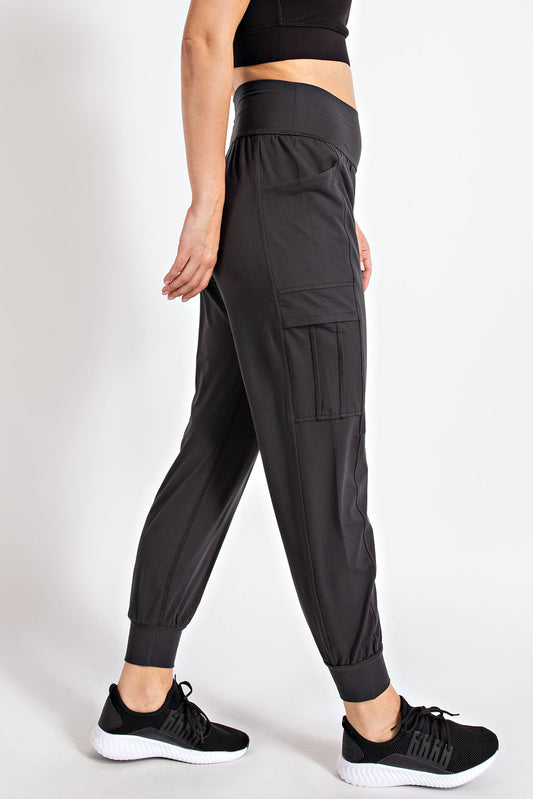 Butter Soft Joggers- Black