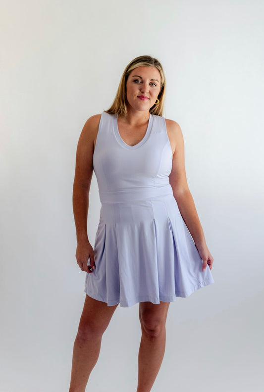 Butter Soft Athletic Dress- Lavender