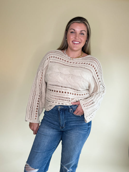 Isla Cable Sweater