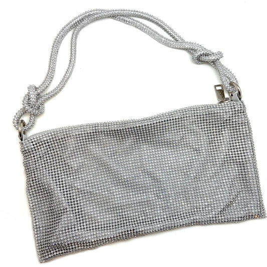 Dyemond Crystal Bag- Silver