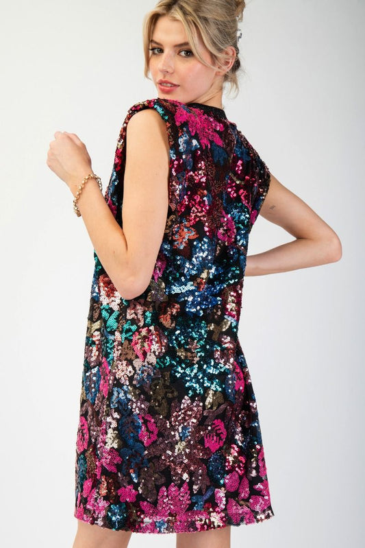 Phoebe Sequin Dress