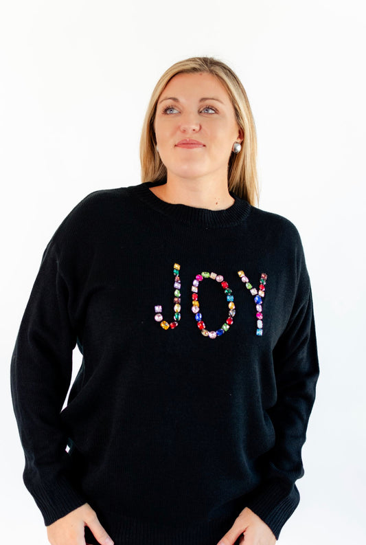 Joy Jeweled Sweater