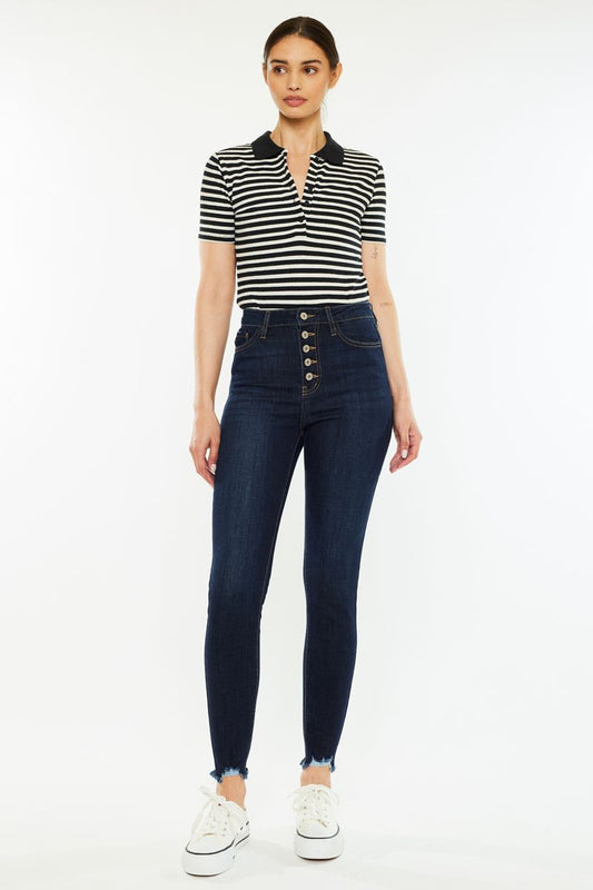 KanCan Button Fly Skinny