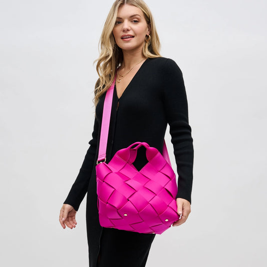 Resilience Neoprene Tote- Fuchsia