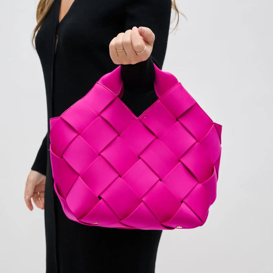 Resilience Neoprene Tote- Fuchsia